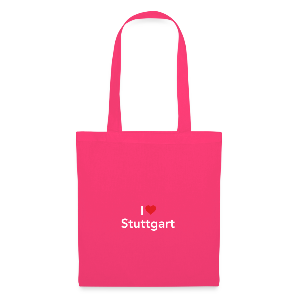 Tote Bag "I Love Stuttgart" - azalea