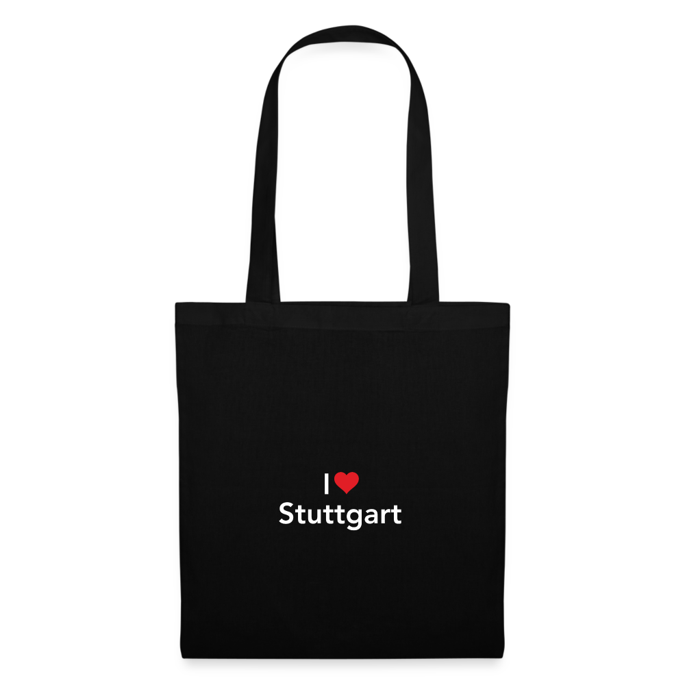 Tote Bag "I Love Stuttgart" - black