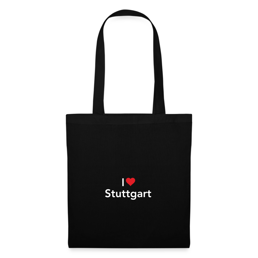 Tote Bag "I Love Stuttgart" - black