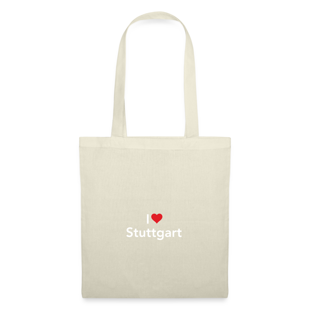 Tote Bag "I Love Stuttgart" - nature