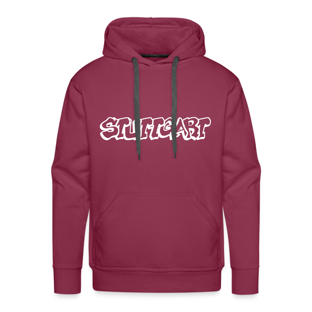 Hoodie Stuttgart "Graffiti" Bright Edition - bordeaux