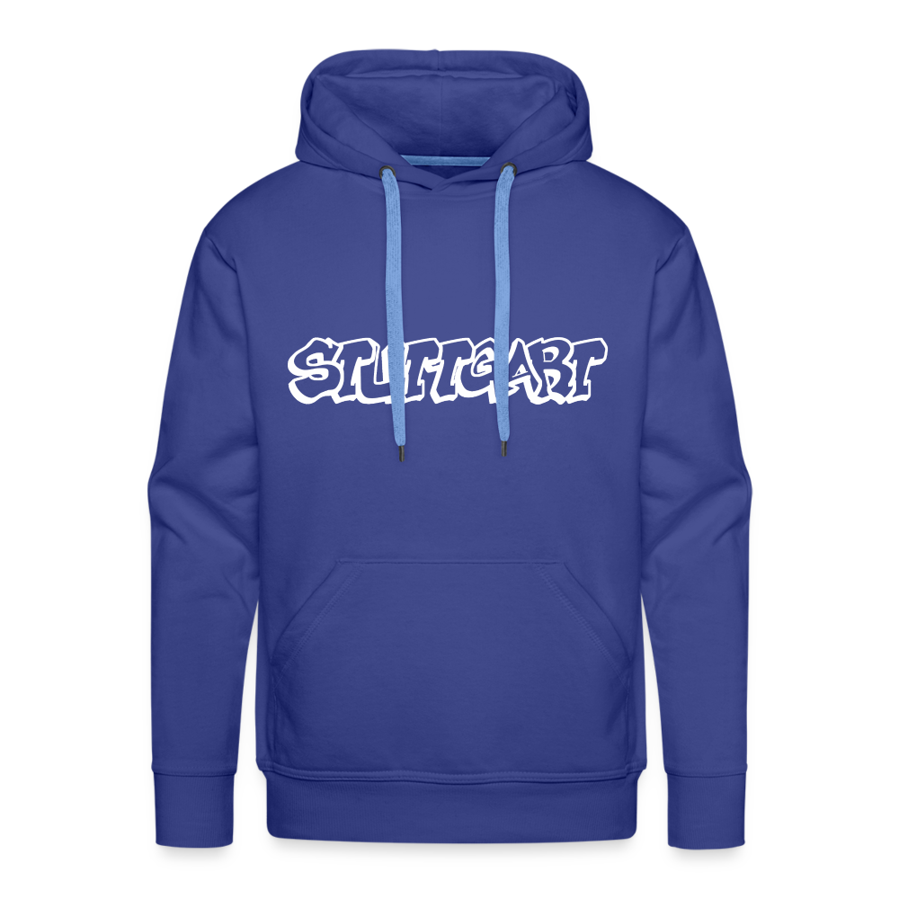 Hoodie Stuttgart "Graffiti" Bright Edition - royal blue