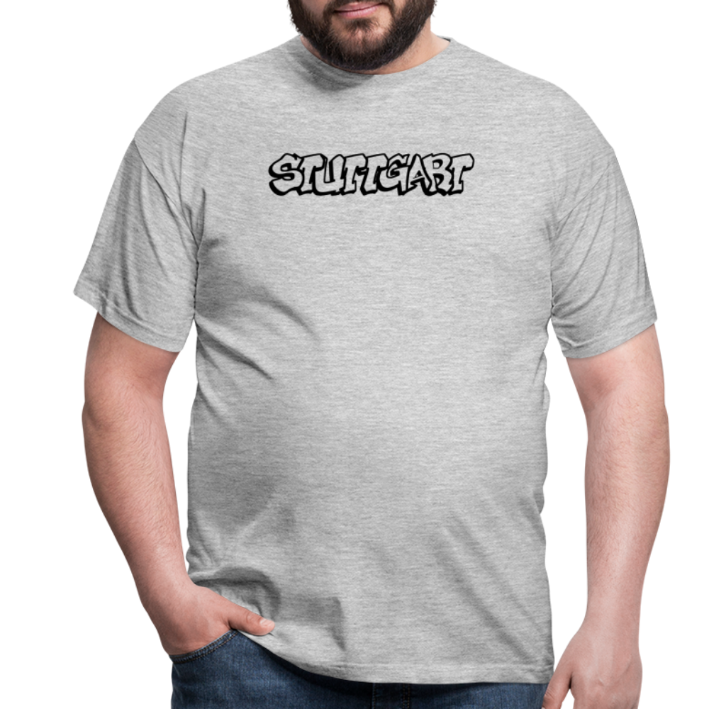 T-Shirt Stuttgart "Graffiti" - heather grey