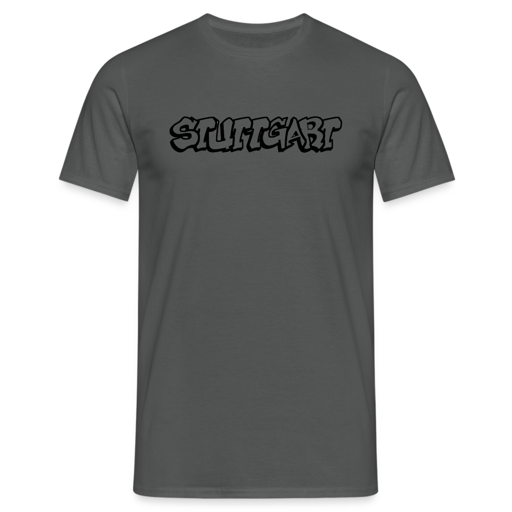 T-Shirt Stuttgart "Graffiti" - charcoal grey
