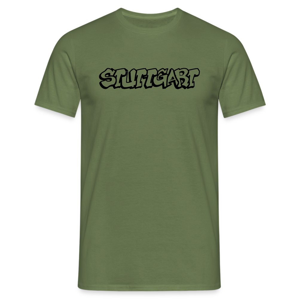 T-Shirt Stuttgart "Graffiti" - military green