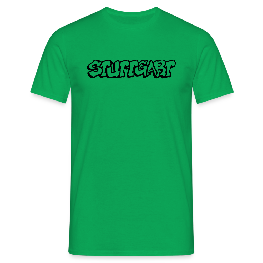 T-Shirt Stuttgart "Graffiti" - kelly green