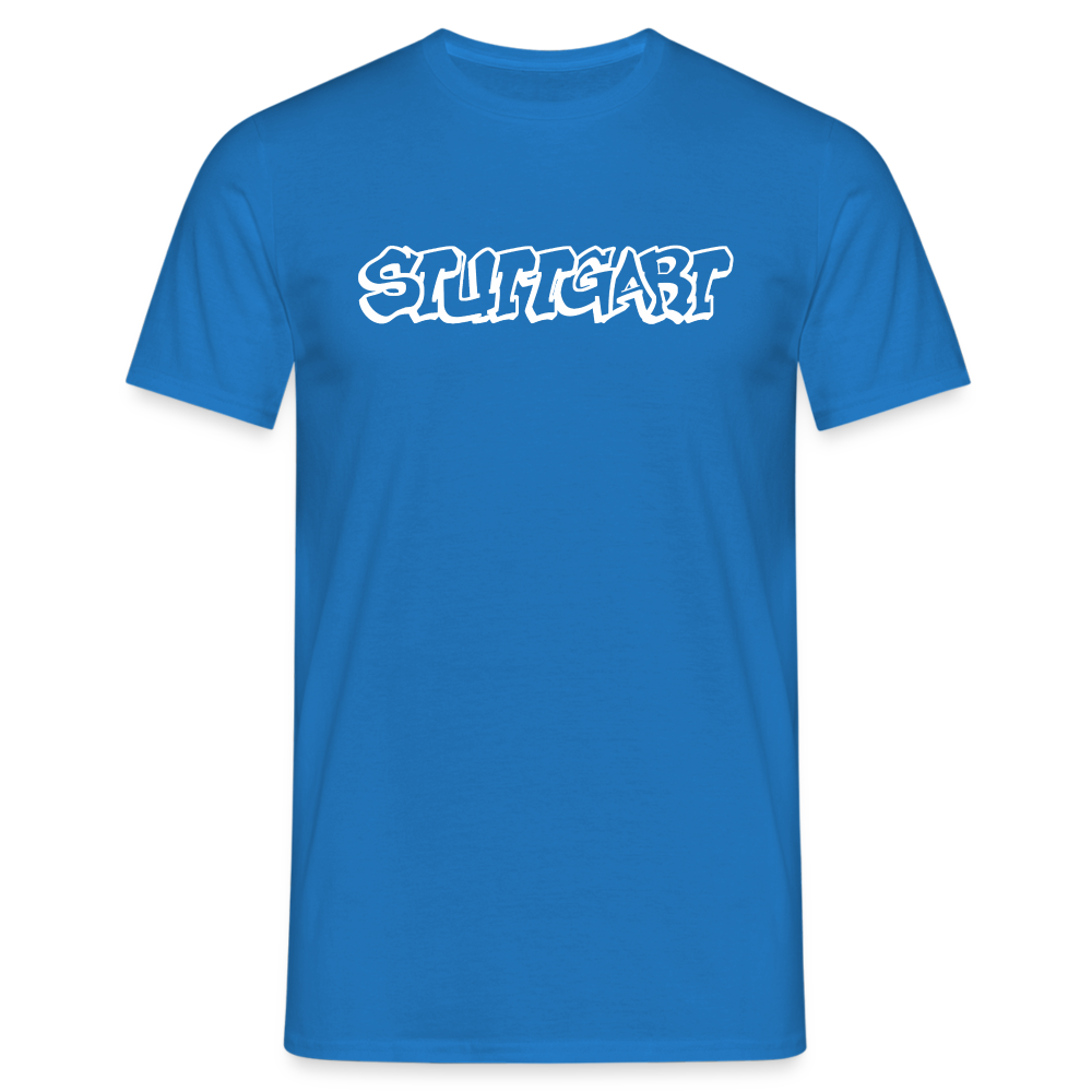 T-Shirt Stuttgart "Graffiti" Bright Edition - royal blue