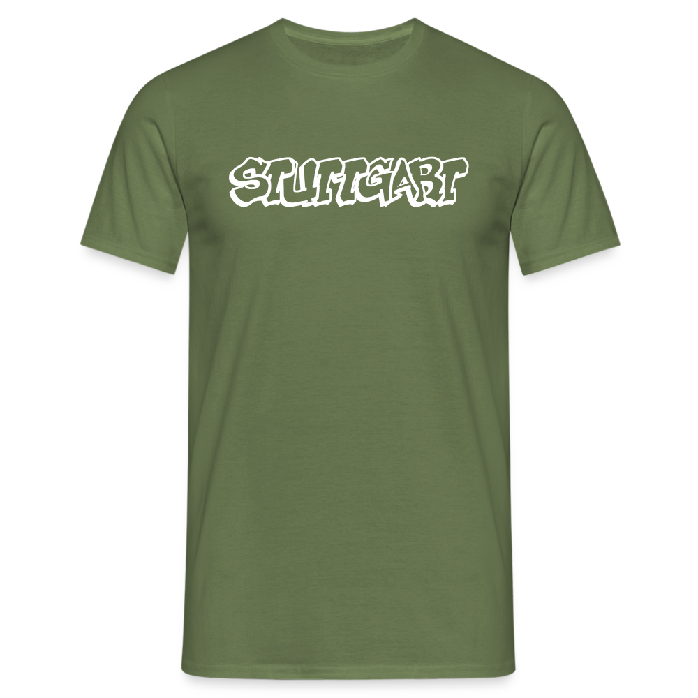T-Shirt Stuttgart "Graffiti" Bright Edition - military green
