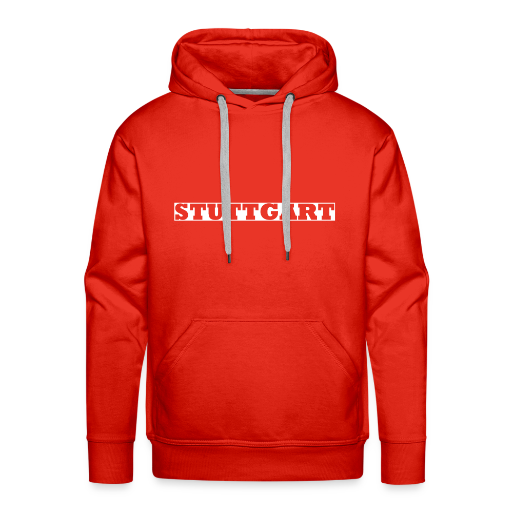 Hoodie Stuttgart "Bold" Bright Edition - red