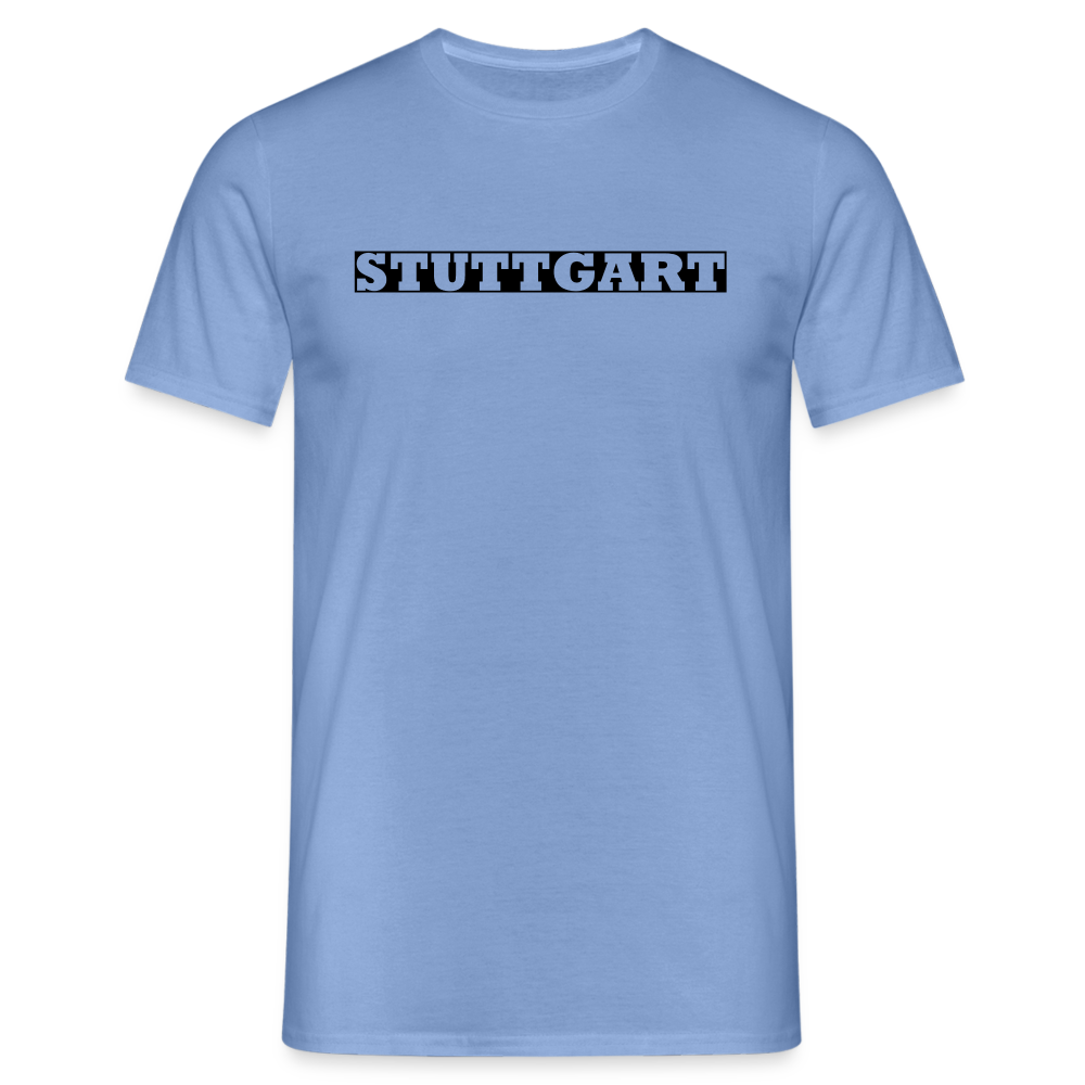 T-Shirt Stuttgart "Bold" - carolina blue