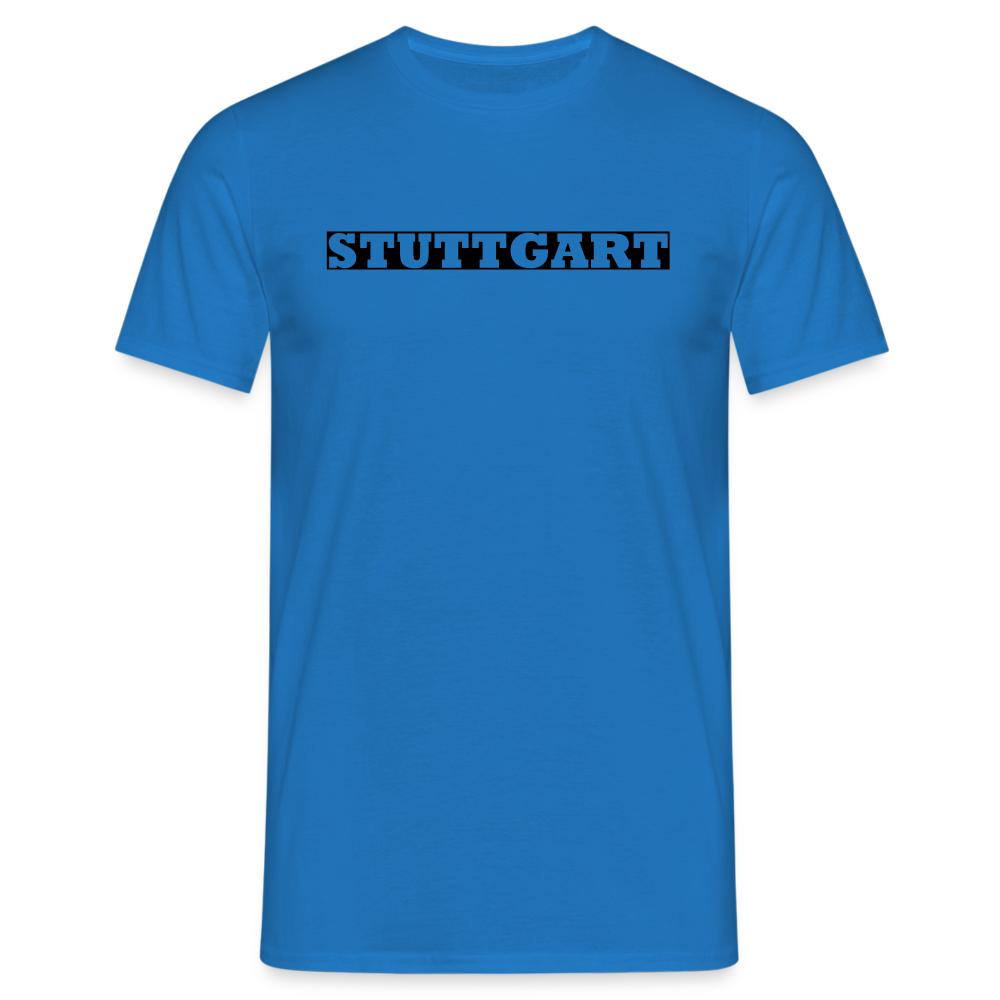 T-Shirt Stuttgart "Bold" - royal blue