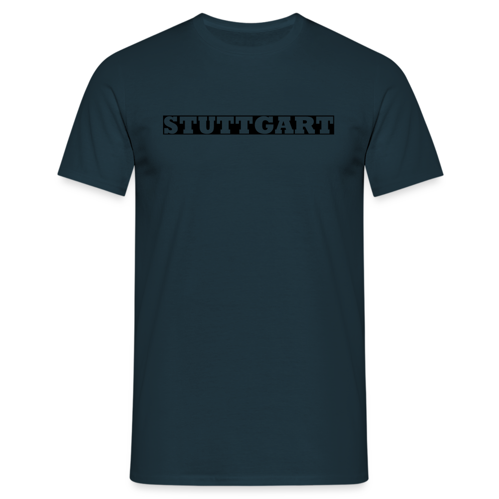 T-Shirt Stuttgart "Bold" - navy