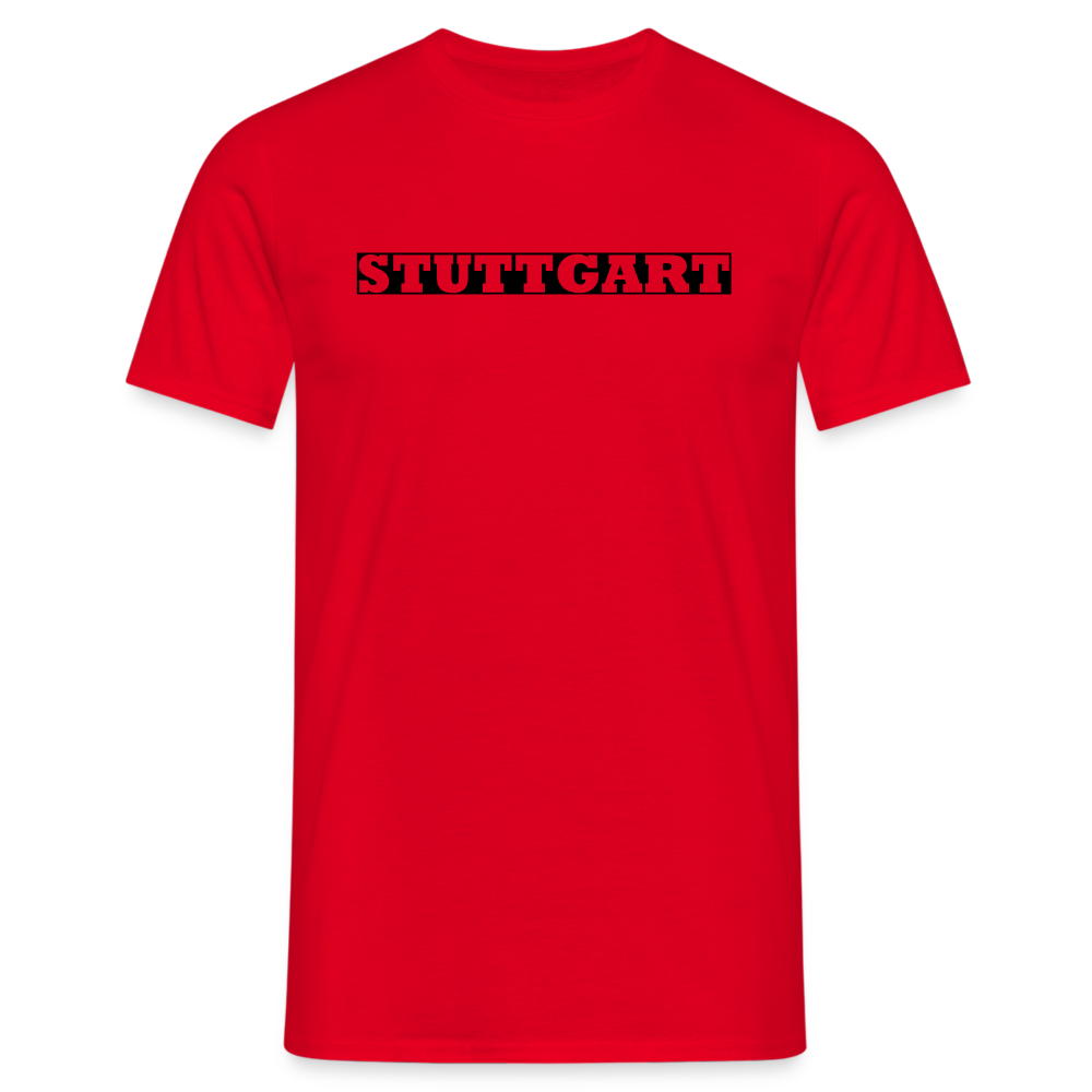 T-Shirt Stuttgart "Bold" - red