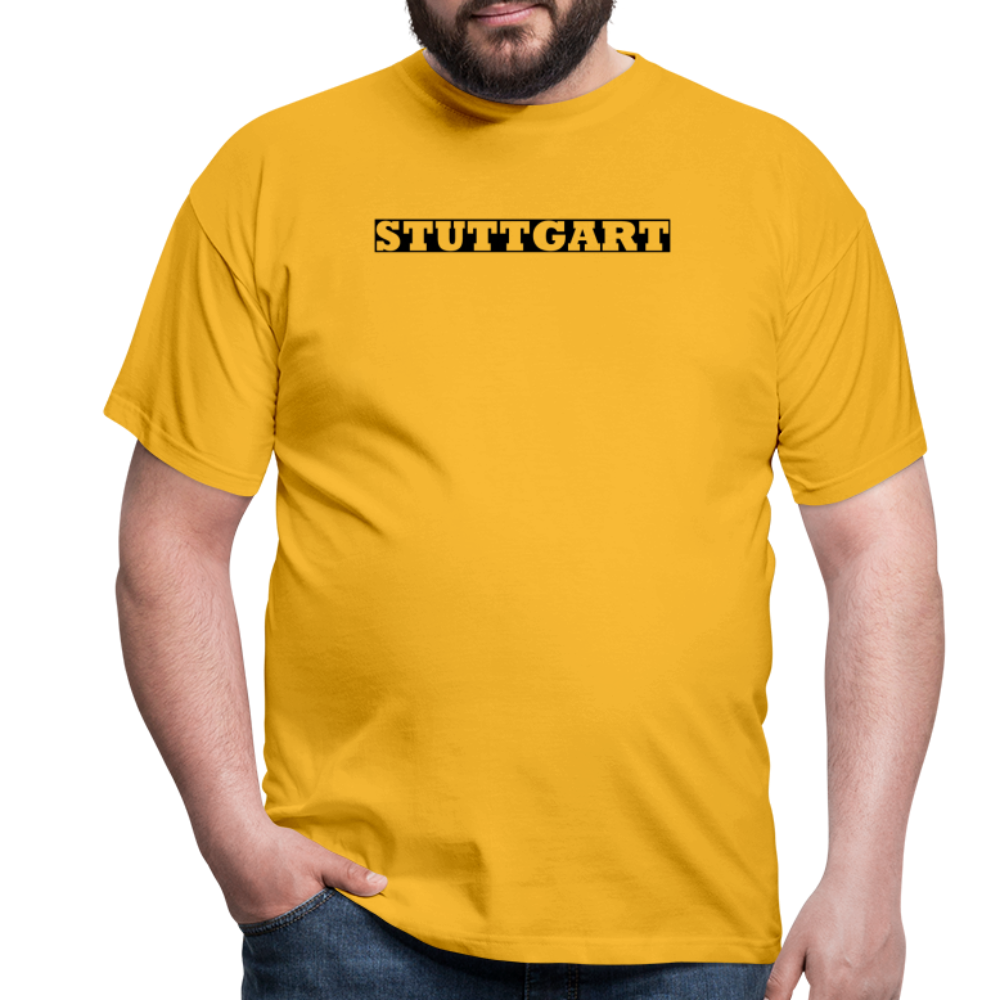 T-Shirt Stuttgart "Bold" - yellow