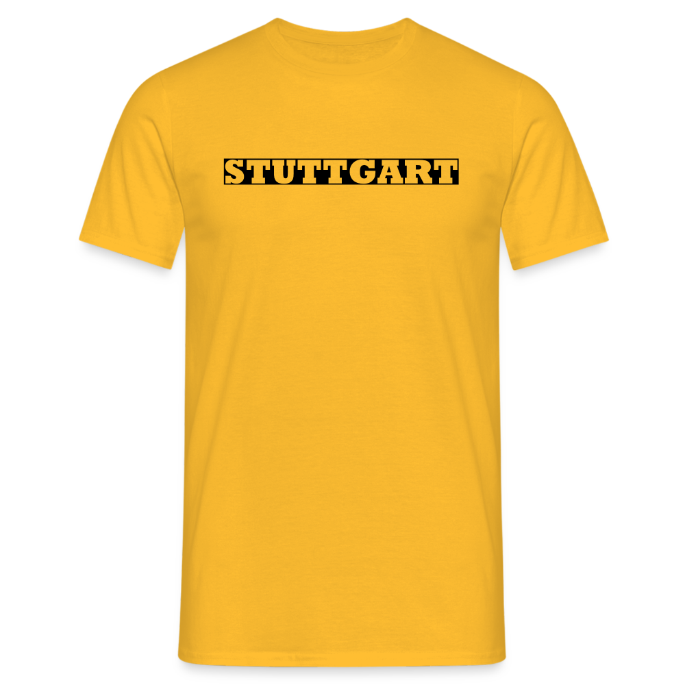T-Shirt Stuttgart "Bold" - yellow