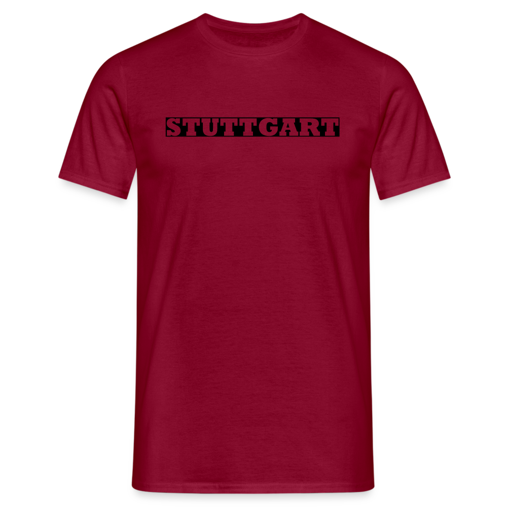 T-Shirt Stuttgart "Bold" - brick red