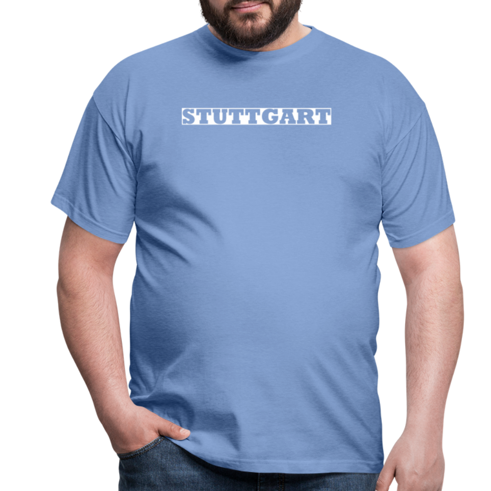 T-Shirt Stuttgart "Bold" Bright Edition - carolina blue