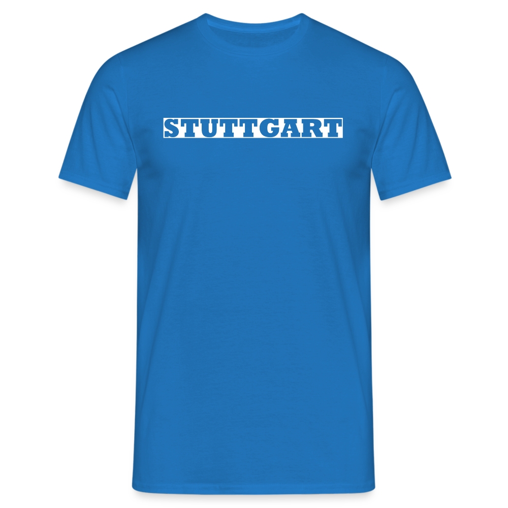 T-Shirt Stuttgart "Bold" Bright Edition - royal blue