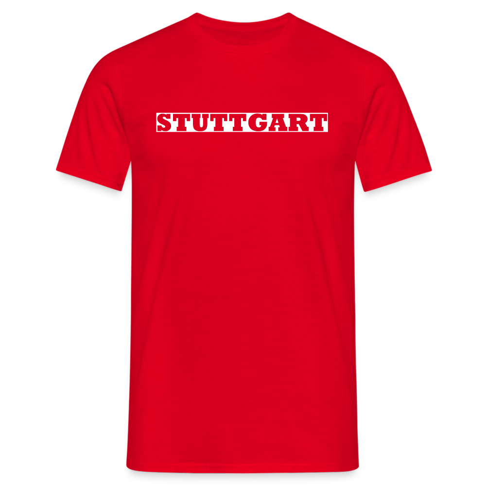 T-Shirt Stuttgart "Bold" Bright Edition - red