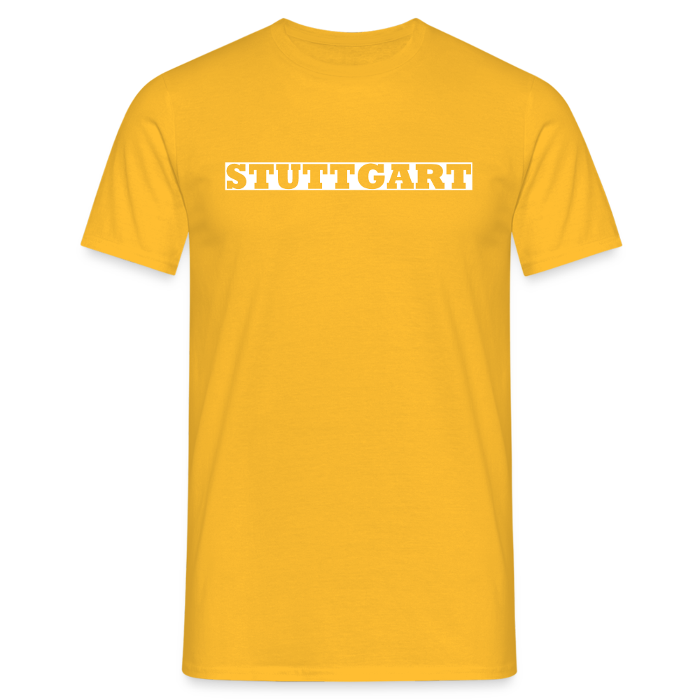 T-Shirt Stuttgart "Bold" Bright Edition - yellow