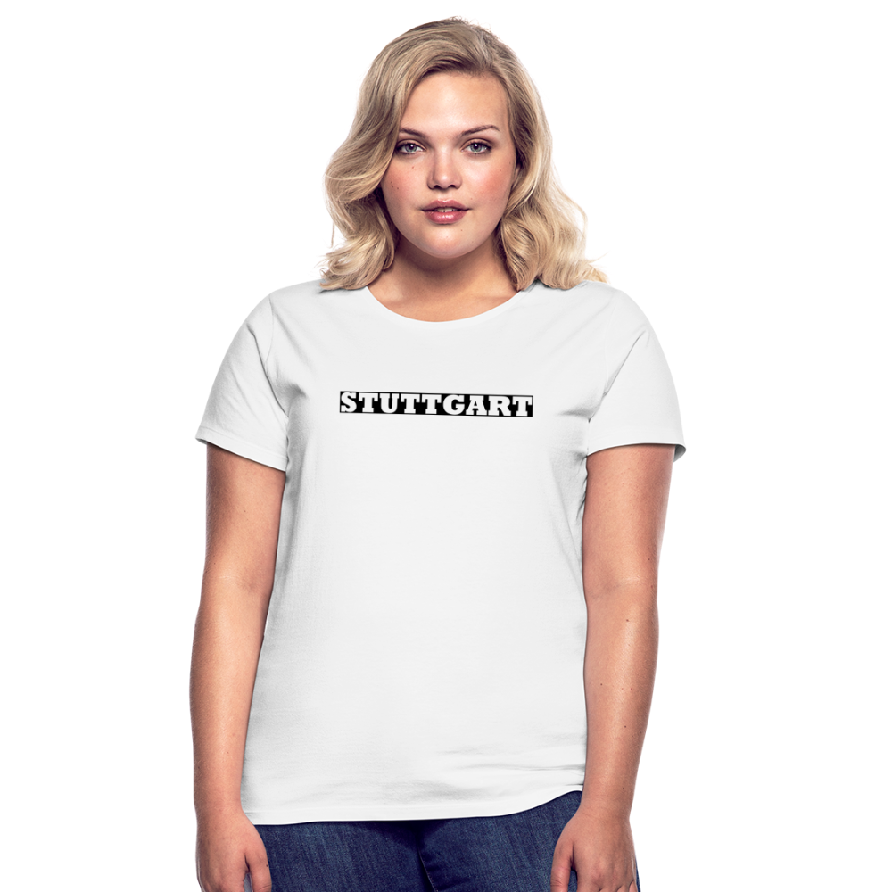 T-Shirt Ladies Stuttgart "Bold" - white