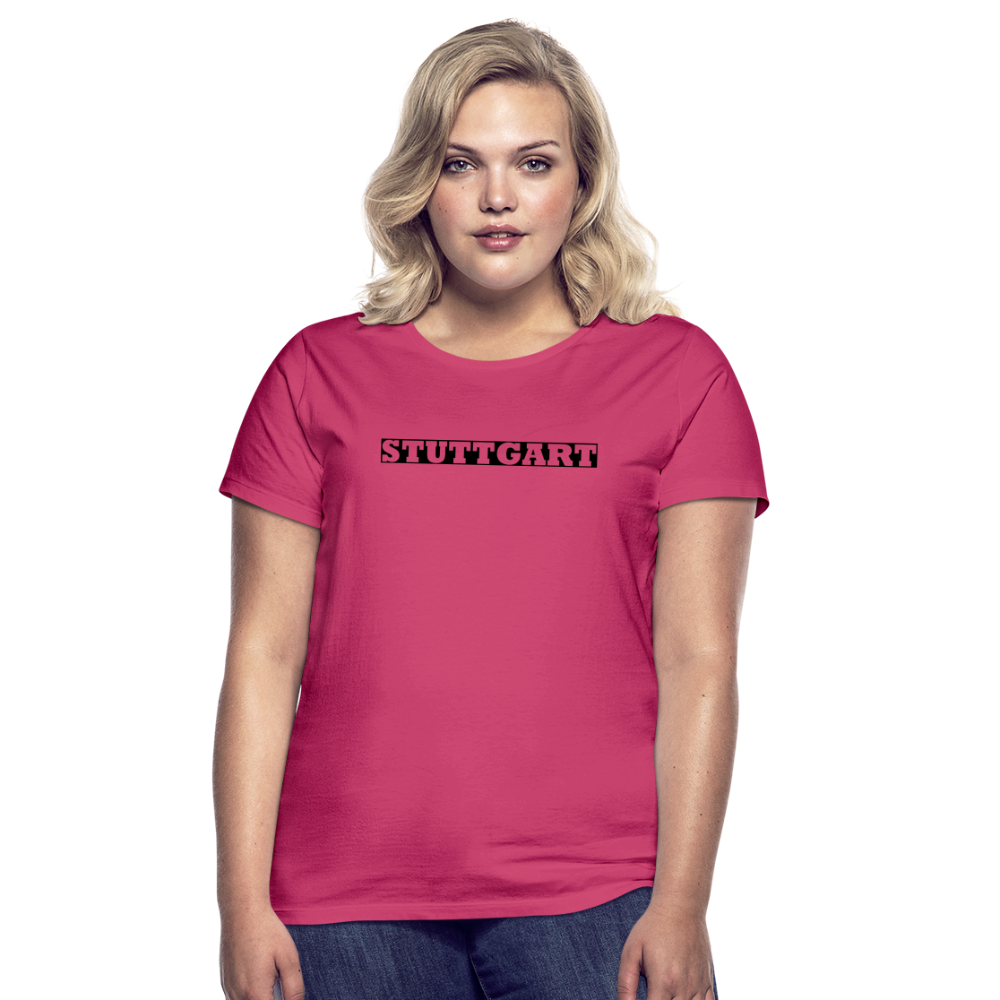 T-Shirt Ladies Stuttgart "Bold" - azalea