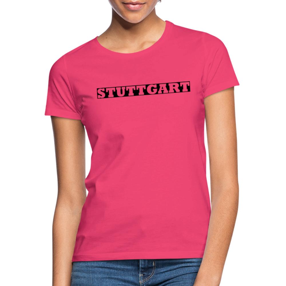 T-Shirt Ladies Stuttgart "Bold" - azalea