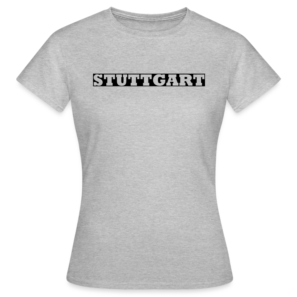 T-Shirt Ladies Stuttgart "Bold" - heather grey