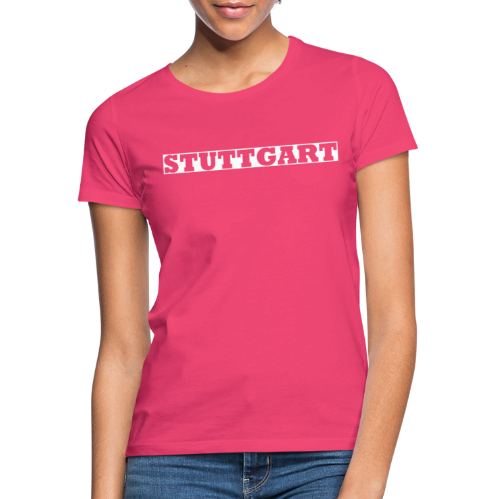 T-Shirt Ladies Stuttgart "Bold" Bright Edition - azalea