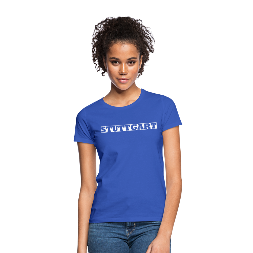 T-Shirt Ladies Stuttgart "Bold" Bright Edition - royal blue