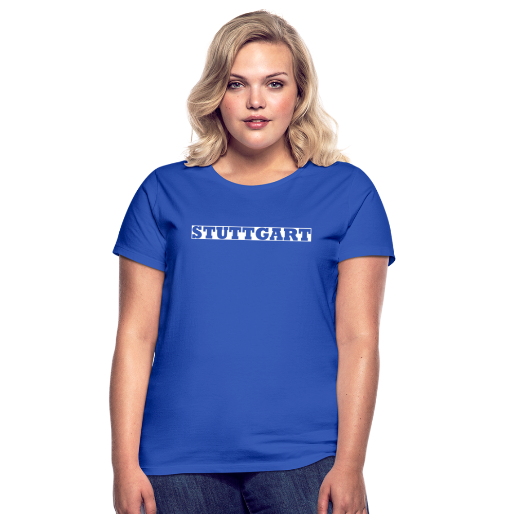 T-Shirt Ladies Stuttgart "Bold" Bright Edition - royal blue