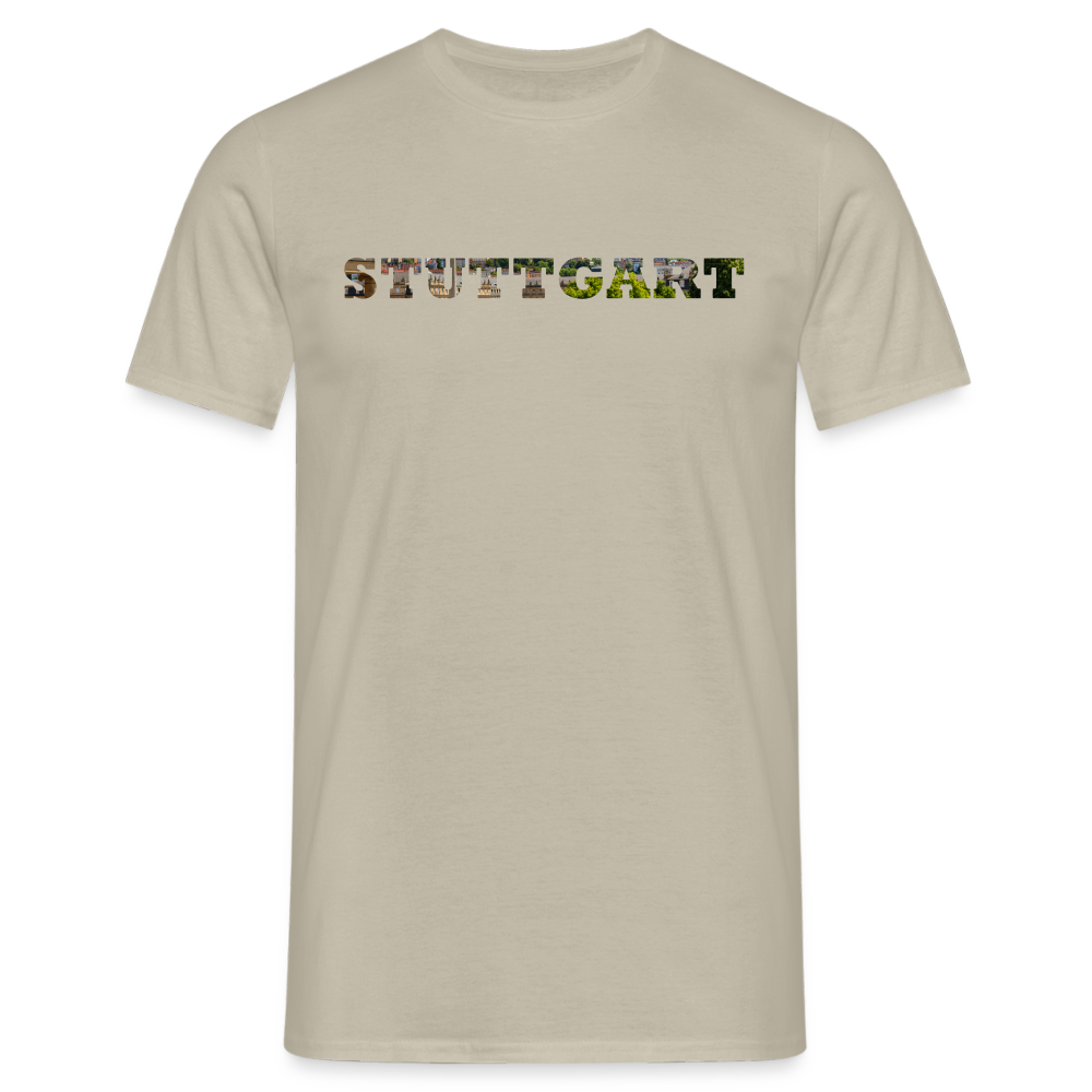 T-Shirt Stuttgart "Panorama Bold" - sand beige