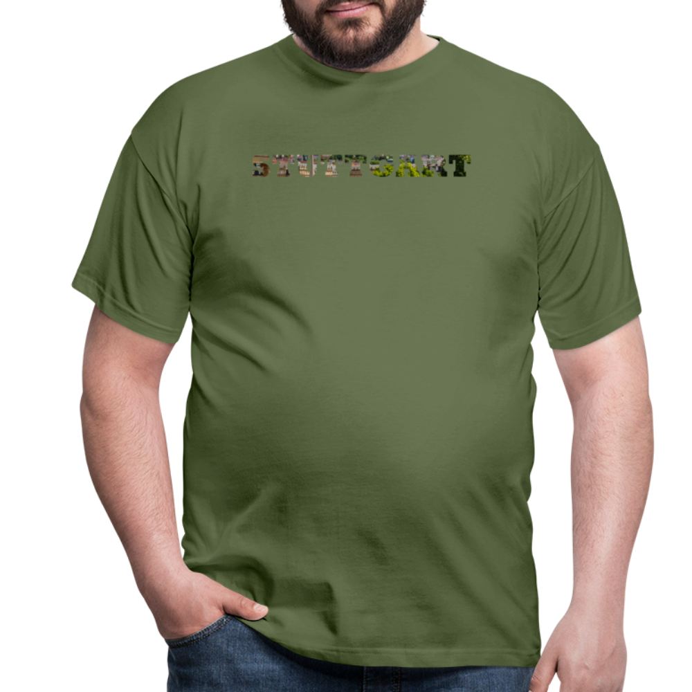 T-Shirt Stuttgart "Panorama Bold" - military green