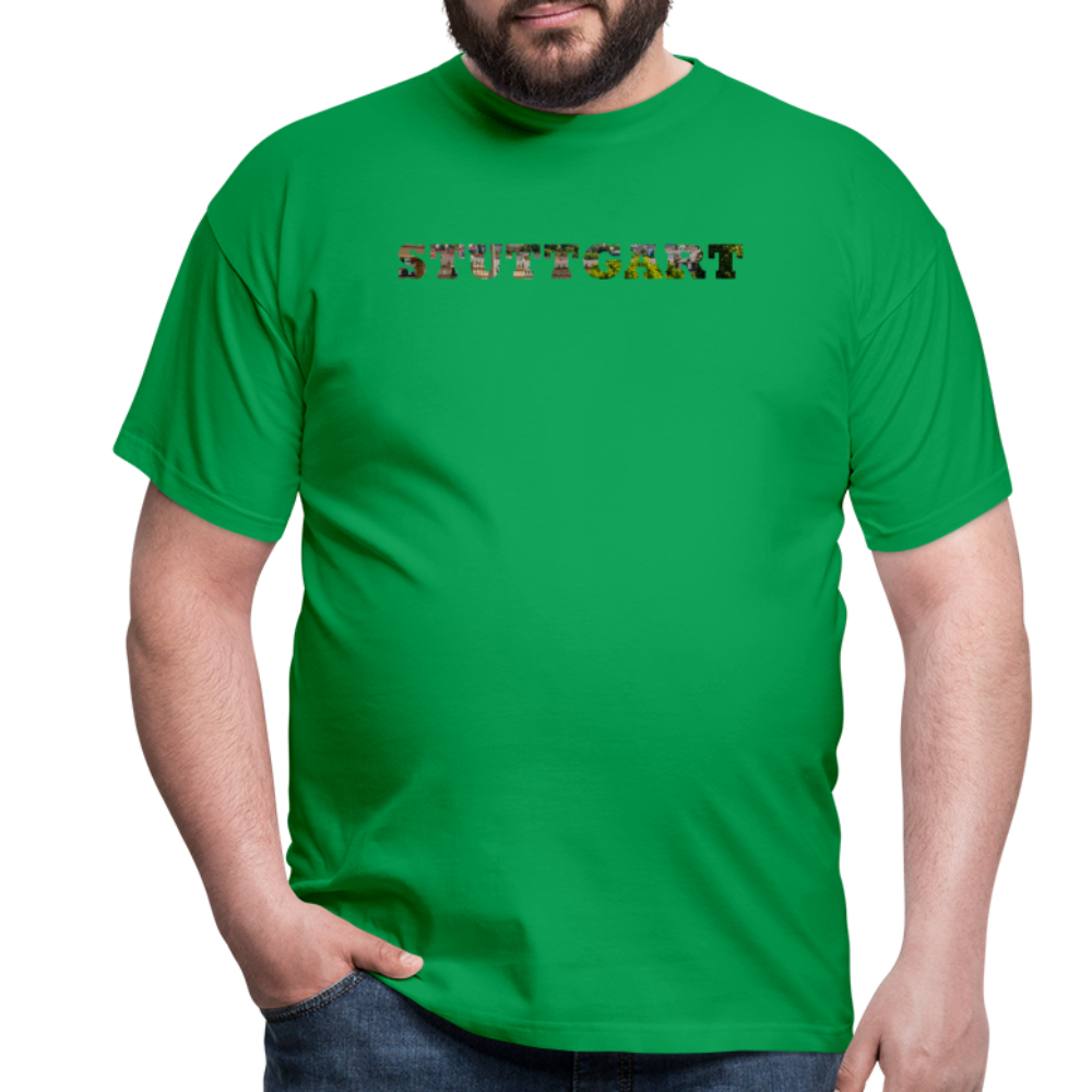 T-Shirt Stuttgart "Panorama Bold" - kelly green