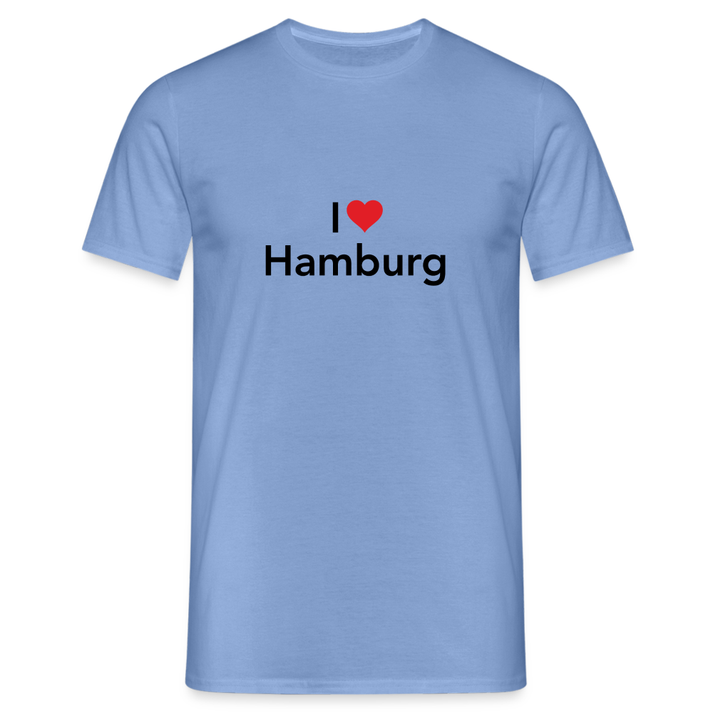 T-Shirt "I Love Hamburg" - carolina blue