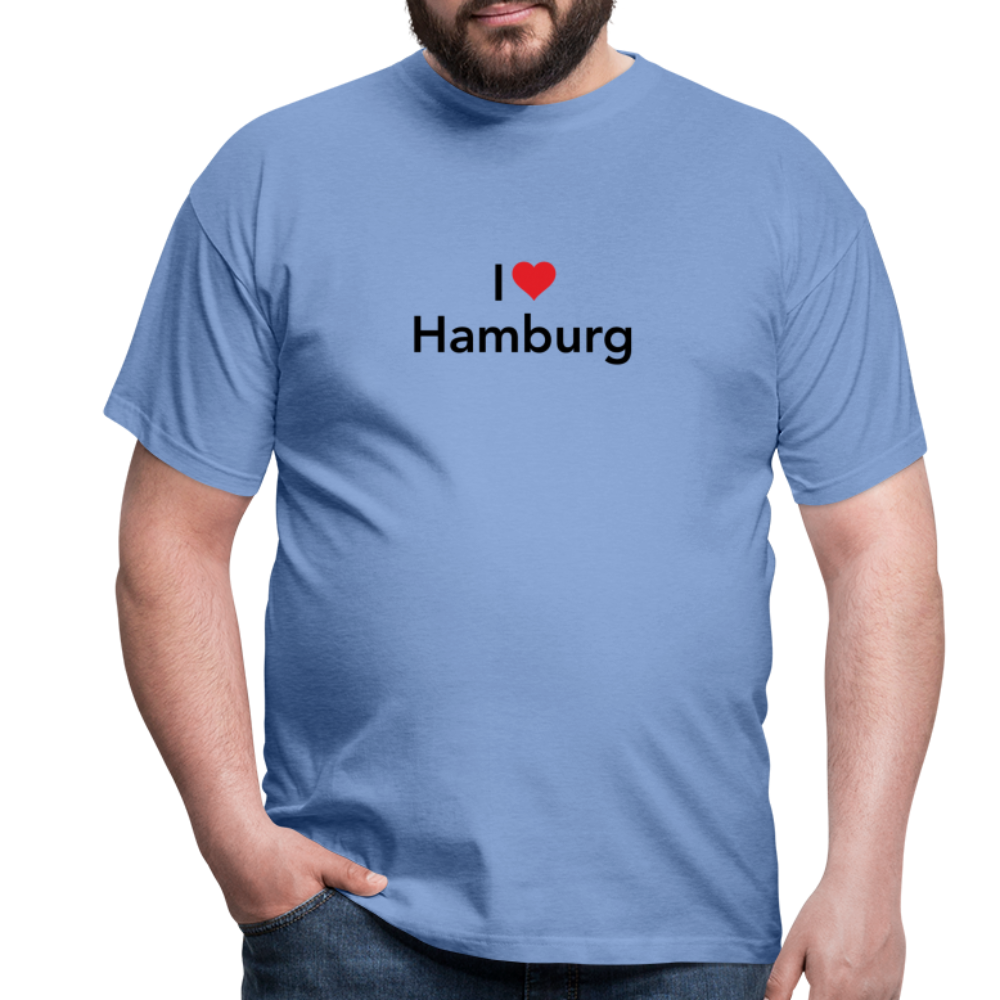 T-Shirt "I Love Hamburg" - carolina blue