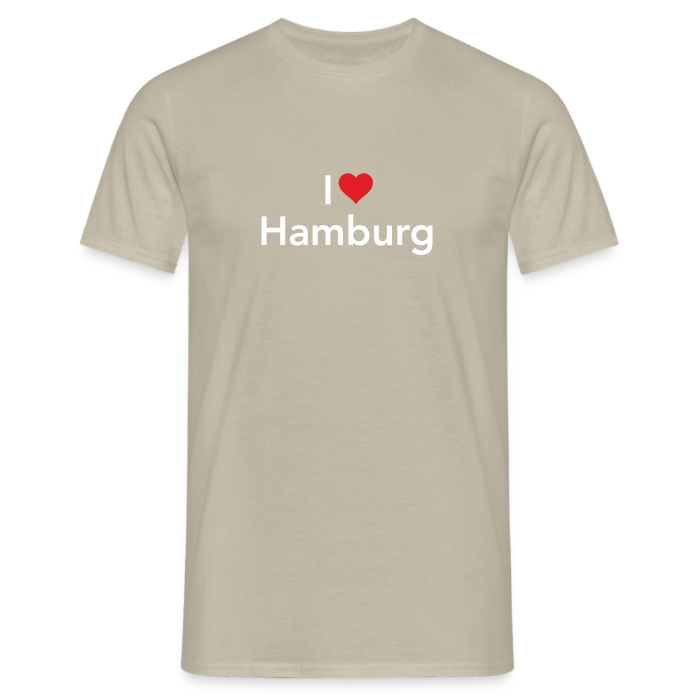 T-Shirt "I Love Hamburg" Bright Edition - sand beige