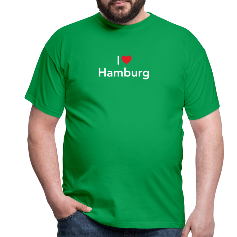 T-Shirt "I Love Hamburg" Bright Edition - kelly green