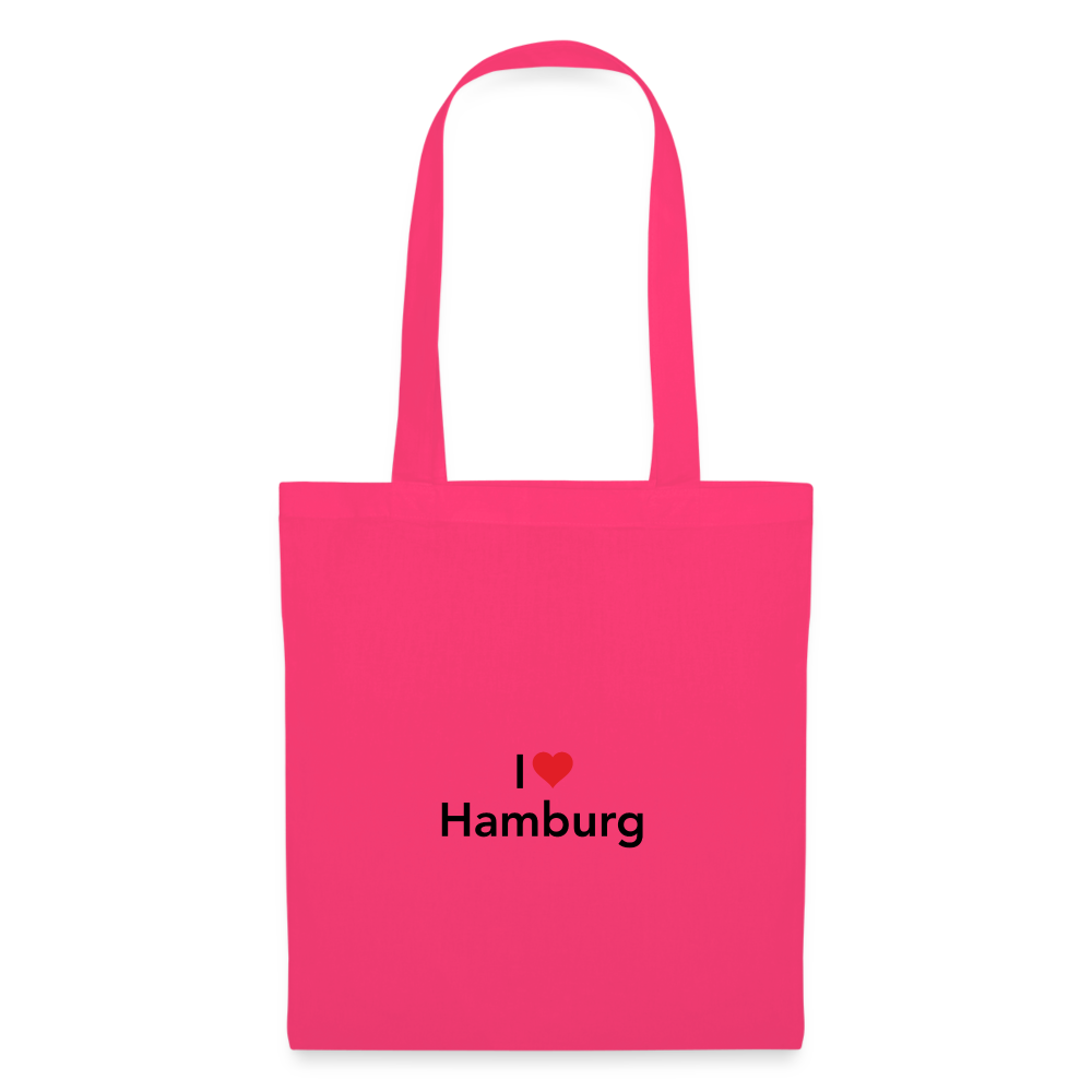 Tote Bag "I Love Hamburg" Bright Edition - azalea