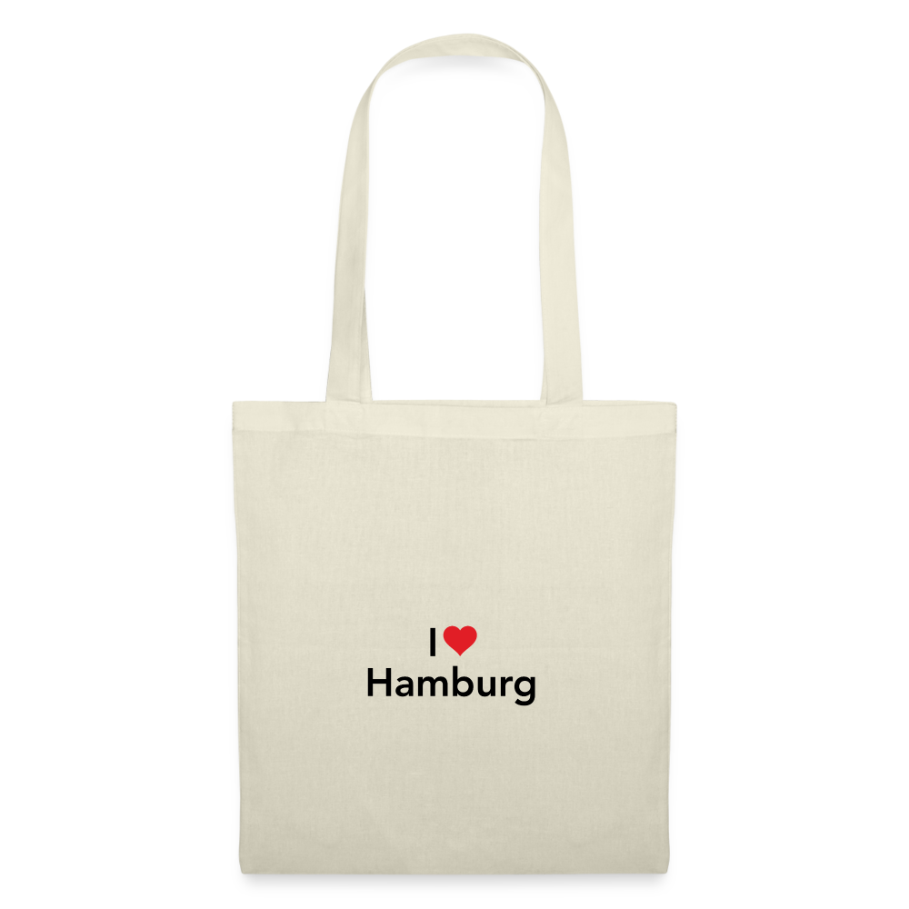 Tote Bag "I Love Hamburg" Bright Edition - nature