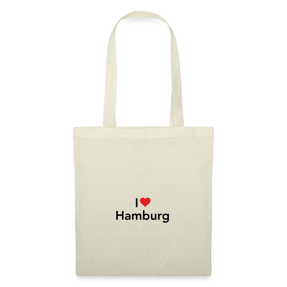 Tote Bag "I Love Hamburg" Bright Edition - nature