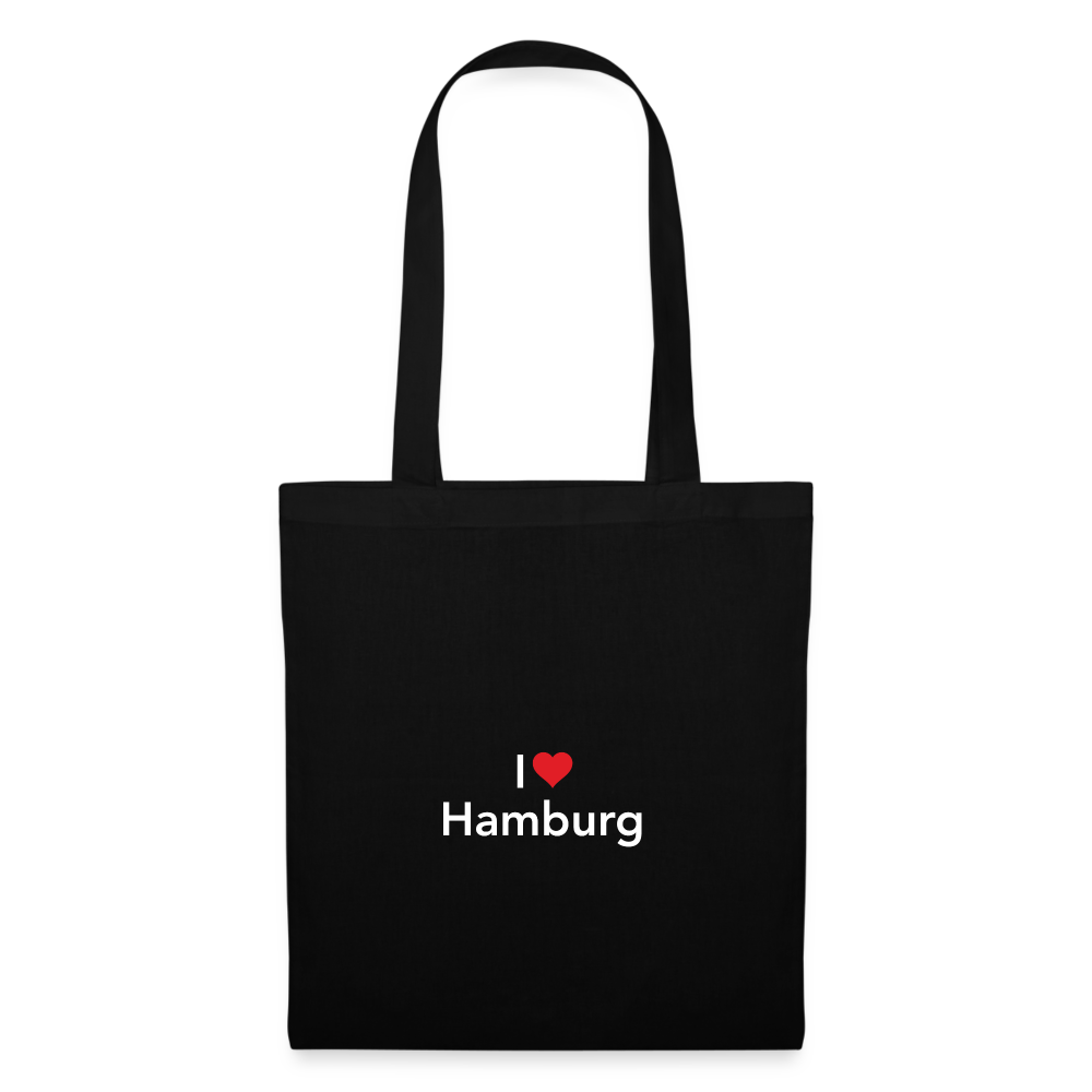Tote Bag "I Love Hamburg" - black