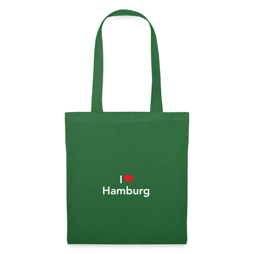 Tote Bag "I Love Hamburg" - evergreen