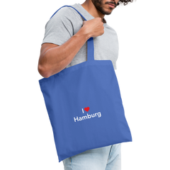 Tote Bag "I Love Hamburg" - light blue