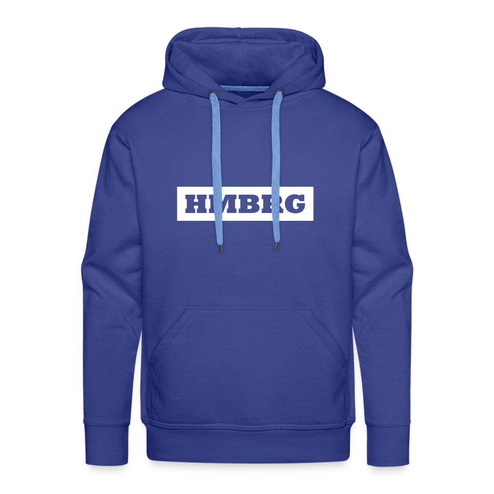 Hoodie Hamburg "HMBRG" Bright Edition - royal blue