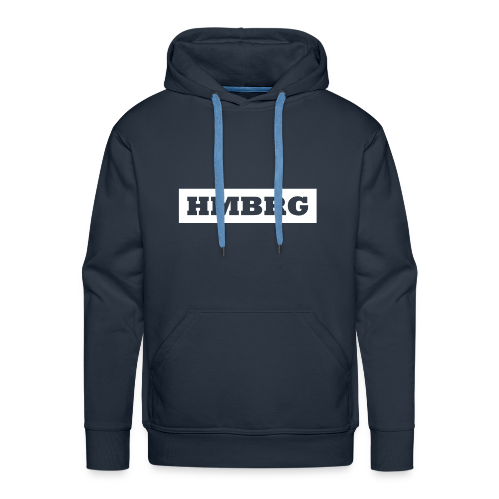 Hoodie Hamburg "HMBRG" Bright Edition - navy