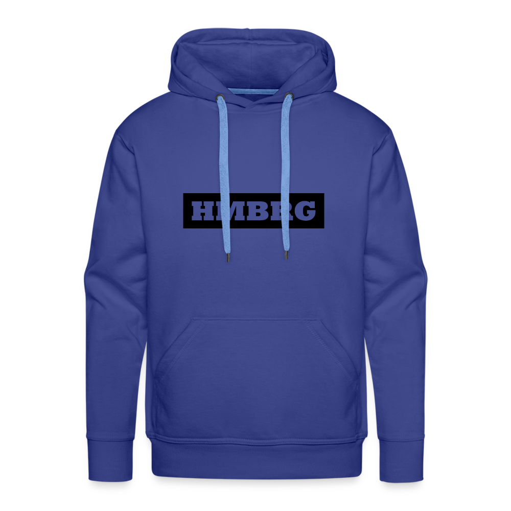 Hoodie Hamburg "HMBRG" Dark Edition - royal blue