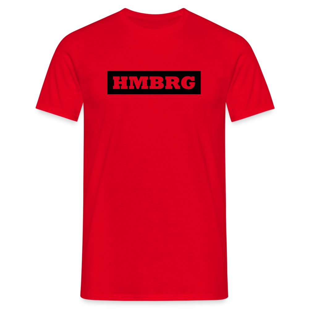T-Shirt Hamburg "HMBRG" - red