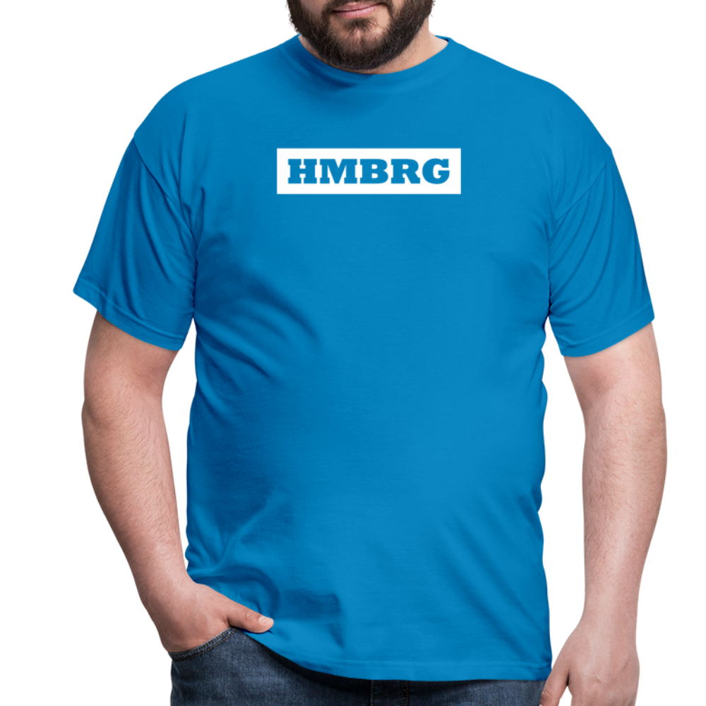T-Shirt Hamburg "HMBRG" Bright Edition - royal blue