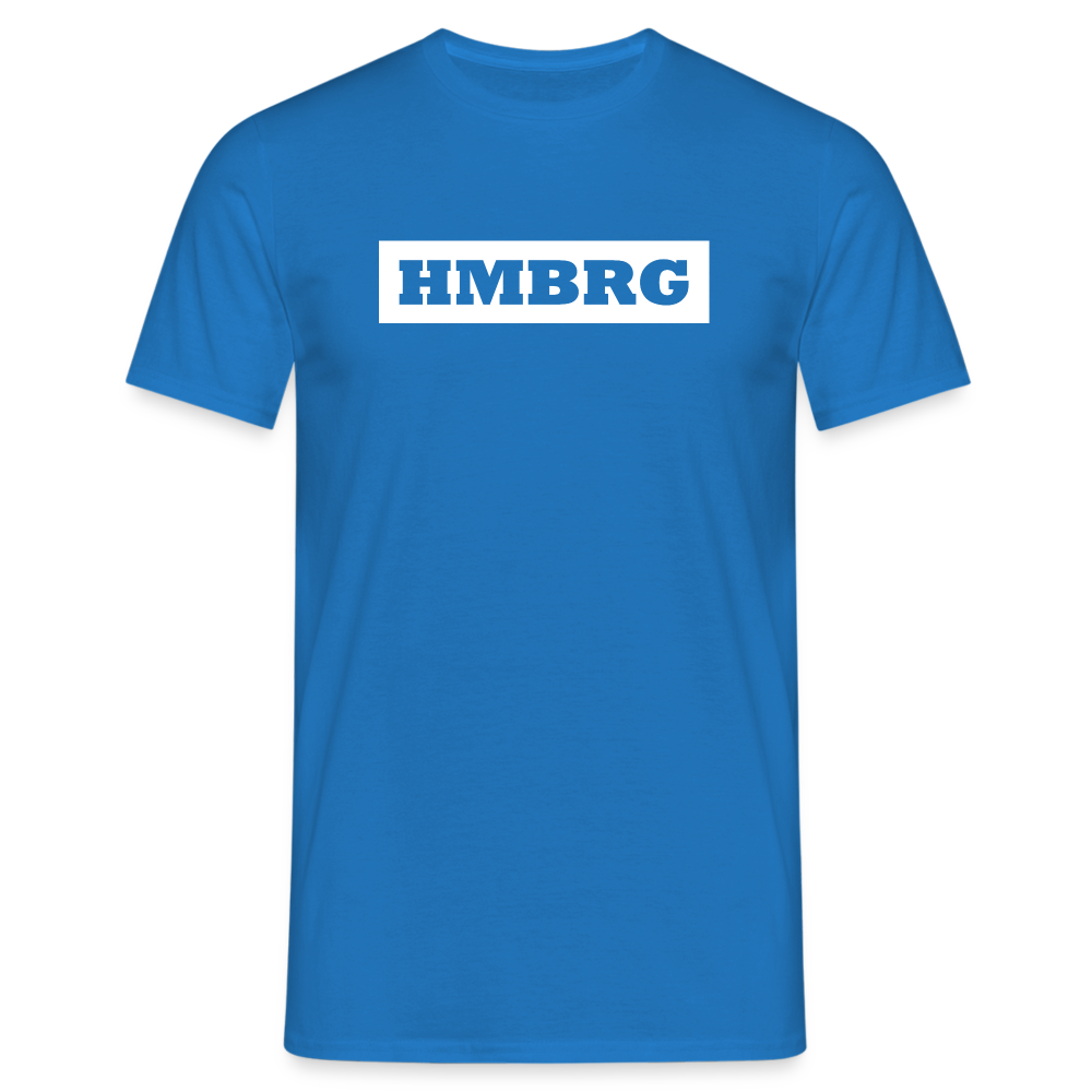 T-Shirt Hamburg "HMBRG" Bright Edition - royal blue